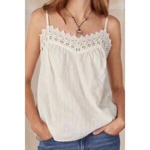 Sundance Ivory Lace Detail Camisole